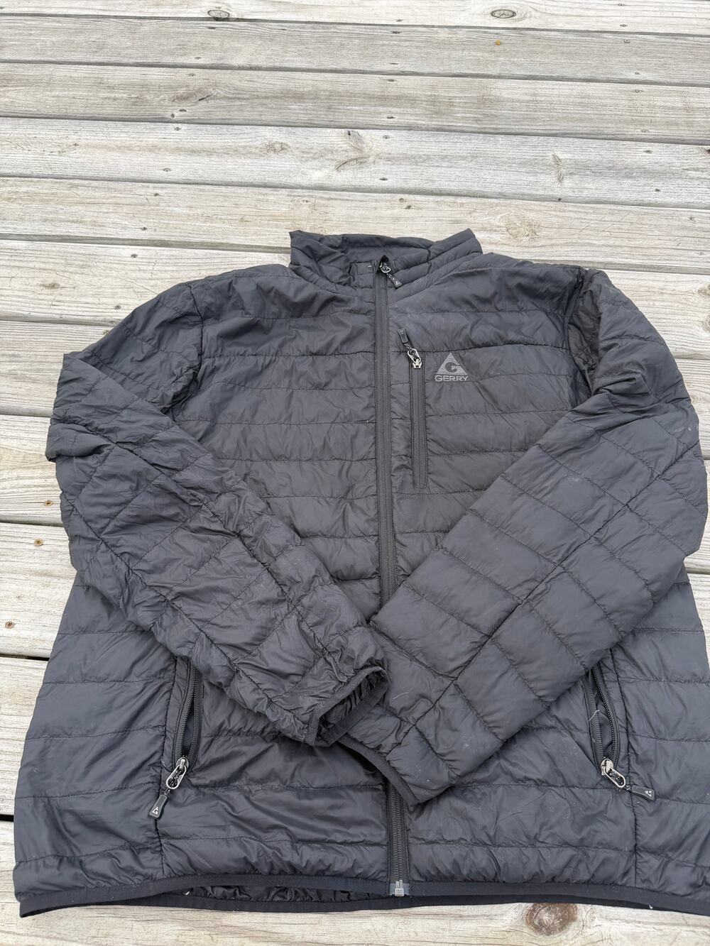 Men's Gerry Down Fillpower 650 Packable Coat - Black - Size XXL